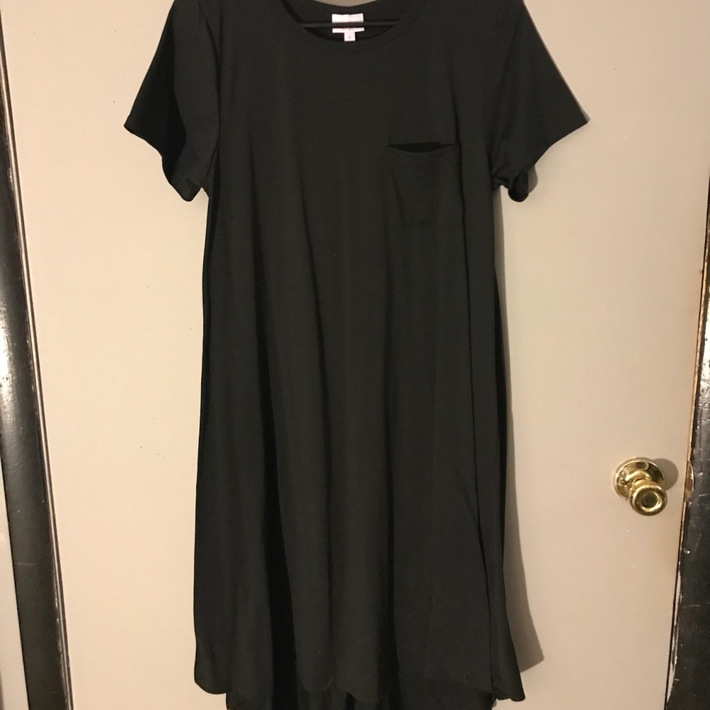Long black dress